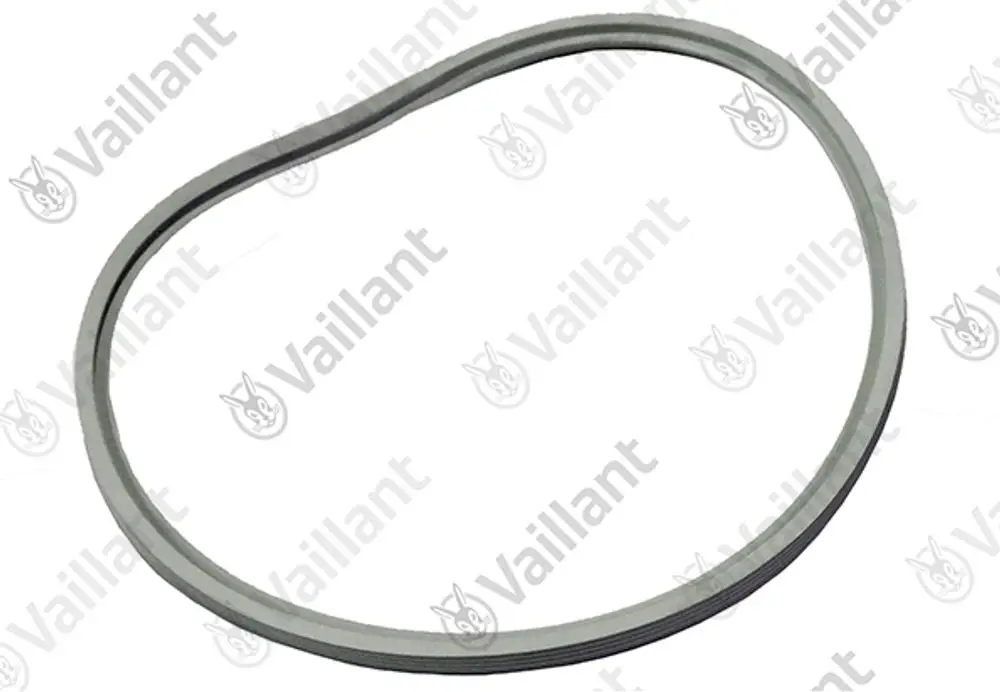 Lippendichtring aus EPDM von Vaillant, in ovaler Form ohne sichtbare Maße, geeignet für verschiedene Anwendungen in Heizsystemen.